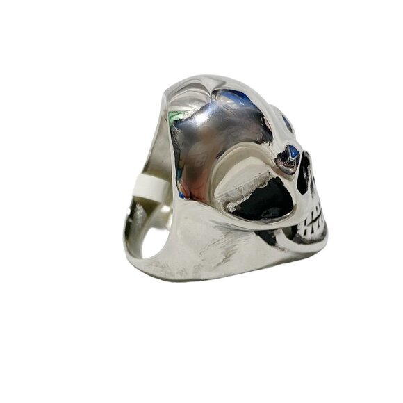 Stainless Steel Full Skull Ring - Picture 7 of 7